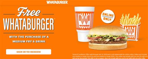 whataburger coupons printable|Whataburger Coupons, Promotions December 2024